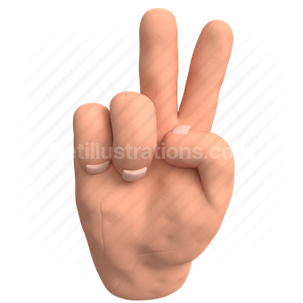 hand, gesture, fingers, peace, victory, signal